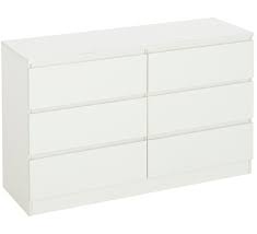 Staying stylish and keeping everything organized, neat and clean has never been easier! Como Dresser In White 6 Drawers Fantastic Furniture