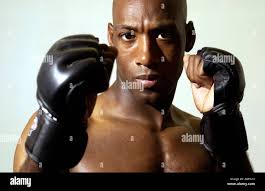 Mark Weir known as "The Wizard" is a British middleweight Mixed Martial  Arts fighter Stock Photo