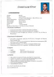 Vitae curriculum portugues ejemplos en. Pdf C V Manala Jose Manala Academia Edu