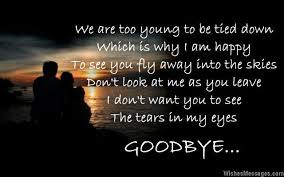 Goodbye Messages For Boyfriend Quotes For Him Message For Boyfriend Goodbye Message Quotes For Him