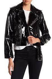 Michael Kors Black Patent Leather Coat Google Search Leather Jacket Street Style Affordable Jackets Clothes