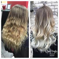 Platinum Blonde Balayage Ombre Transformation With Natural Root By Askforamy Blonde Balayage Platinum Blonde Balayage Blonde Ombre Balayage