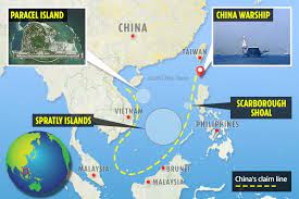 Apart from china, every nation recognizes that the south china sea is part of the global commons. Chinese Military Chief Calls For Attacks On Us Warships In Disputed Waters Of The South China Sea Amid Fears Of All Out War