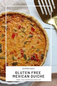Gluten Free Mexican Quiche Recipe The Gluten Free Blogger In 2020 Quiche Recipes Gluten Free Quiche Recipes Mexican Quiche Recipe