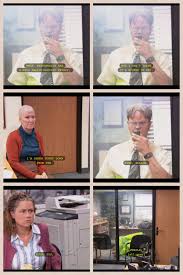 Erin Goes Wow He Got To Purple The Office Season 9 Lice The Office Seasons The Office Nbc The Office Season 9