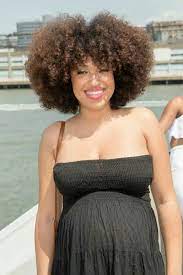 Curly Natural Hair Pregnant Beauty Afro Textured Hair Curly Hair Styles Naturally Natural Hair Styles