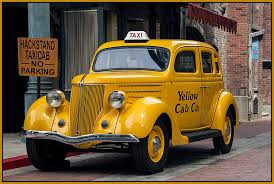 Image result for Taxi Cab Federal Yellow 1956 Fleet