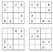 Miniklere Harfli Sudoku 1 Meb Ders 2020 Alfabe Matematik