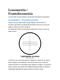 Comprensión lensometria relato escrito por paulus m. Lensometria Sustraccion Ensenanza De Matematica