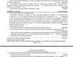 Teste online pentru pregatirea examenului de bacalaureat. Bac RomanÄƒ 2017 Subiecte Barem È™i RezolvÄƒri La Examenul De RomanÄƒ