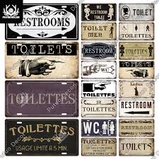 We did not find results for: Buy Online Putuo Decor Restroom Vintage Metal Tin Sign Iron Painting Funny Guide For Bar Club Toilet Bathroom Restroom Toilettes Door Decor Alitools