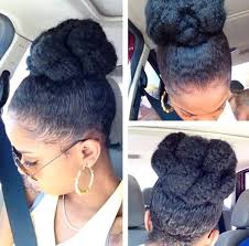 I only use one product and that is beeswax because it slicks down any hair texture and makes it easy for me to carve my way around. 50 Updo Hairstyles For Black Women Ranging From Elegant To Eccentric