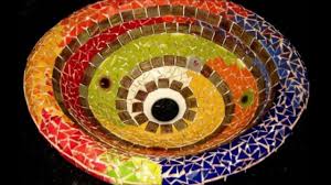 mosaic bathroom sink youtube