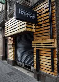 El Jardin De Los Dragones Pigmenta Arte Digital Diseno De Restaurante Bar Fachadas De Restaurantes Fachadas De Negocios