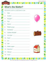 I thought these would be very helpful. Matter Printable Science Worksheet Grade Worksheets Schedule Math Word Problems Questions Answers 1 Step Addition Subtraction 3 Sumnermuseumdc Org