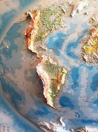 Then, they refine the models to ensure the surface. 3 Dimensional World Map