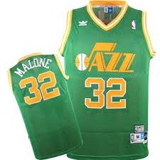 The utah jazz made the playoffs every year from 1984 through 2003. Utah Jazz 32 Karl Malone Green Throwback Jersey Sneakershoes666 On Artfire
