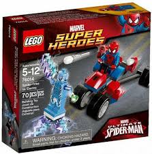 At any rate, he'll set you back 150,000 studs. Lego Marvel Super Heroes Ultimate Spider Man Spider Trike Vs Electro Set 76014 Toywiz