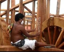 Construction work of chariots for Lord Jagannath, Lord Balabhadra & Mata Subhadra is underway in Puri | Jagannath Rath Yatra 2021: 12 जुलाई से रथ यात्रा, कारीगर भगवान जगन्नाथ, भगवान बलभद्र और