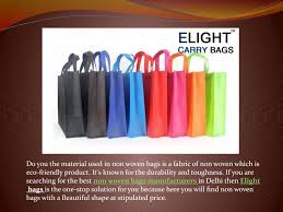 Even though the bags look like a textile, they are in fact made from spun. Best Non Woven Bags Manufacturers Elight Bags By Elightbags Issuu