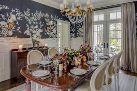 If you do not have any idea to create stunning look in your dining room, wallpaper will be worth to try. 7 Dining Spaces Where Wallpaper Makes The Room