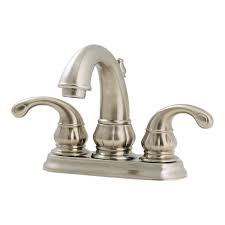 More than 7000 pfister bathroom sink faucets at pleasant prices up to 51 usd fast and free worldwide shipping! Brushed Nickel Treviso F 048 Dk00 2 Handle 4 Centerset Bathroom Faucet Pfister Faucets