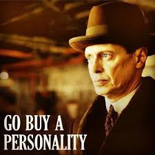 Boardwalk Empire-and if I had been an Irish widow with two small children I  too would have shacked up with Nucky Thompson :D x