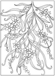 Pin On Floral Colouring Coloring Pages