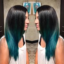 How to use baking soda as a hair dye remover. Courtney Is Amazing When It Comes To Special Effects Color Black To Teal Ombre Specialeffects Ombre Fishbowl Teal Ombre Hair Turquoise Hair Hair Styles