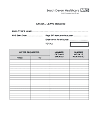 Unable to attach the exec planafter exec the following sp, the exec plan show that it fetch every record correctly but update all al with the 1st calculation). Annual Leave Card Doc Template Pdffiller