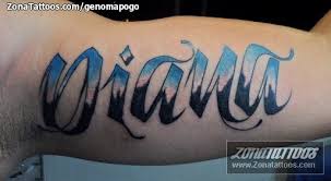 Tattoo Of Diana Names Letters