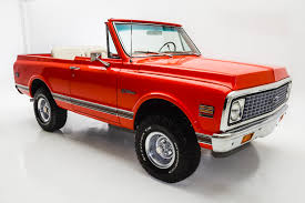 73 vehicles matched now showing page 1 of 5. 1971 Chevrolet K5 Blazer 4x4 Orange Crush Ac