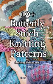 Since we are working on the wrong side, the yarn will be carried across the right side of the pattern. Butterfly Or Bow Stitch Knitting Patterns In The Loop Knitting