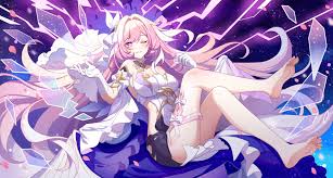 崩壊3rd 纯洁无瑕之人，爱莉希雅- 狗脸脸dogface的插画