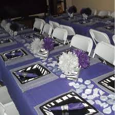 Zebra Print Bridal Shower Party My Party Blog Zebra Baby Shower Decorations Purple Princess Baby Shower Baby Shower Princess