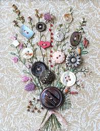 Pin By Angeles Romero Pena On Buttons Crafts Button Crafts Sewing Crafts