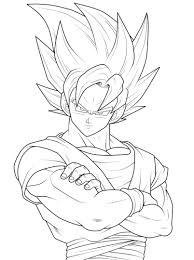 Goku Coloring Pages Jpg 803 1 080 Pixels Disegno Del Drago Schizzi Dragon Ball