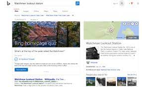 Video, or panorama, move your mouse over it to reveal the daily quiz. Bing S Home Page Gets Smart With Trivia Quizzes Polls