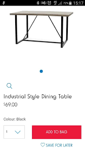 Kmart Industrial Dining Table Industrial Style Dining Table Kitchen Table Dining Room Images