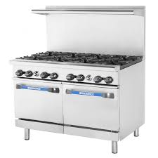 Concord triple burner outdoor propane stove cooker w/ regulator, 3 burner stove brewing gas cooktop 30 inches 5 burners gas stove gas hob stovetop stainless steel cooktop 5 sealed. Turbo Air Tar 8 48 8 Burner Gas Range W 2 Space Saver Ovens Natural Gas