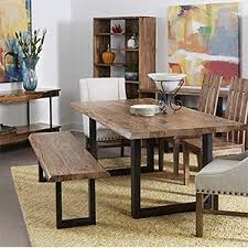 It anchors the look and sets the tone of your dining room. Uyoyous Steel Square Legs Set Of 2 Industrial Steel Frame Metal Table Legs 71 X 65 Cm Furniture Legs Heavy Duty Desk Legs Dining Table Legs Industrial Modern Diy Iron Bench Legs
