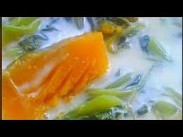 Ada kalanya tak tambah sayur lain, hanya labu saja. Resepi Masak Lemak Labu Simple