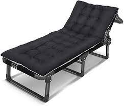 amazon com kdkda folding bed folding guest bed frame portable metal frame lightweight folding bed frame office deluxe collapsible single person bed in a bag in 2021