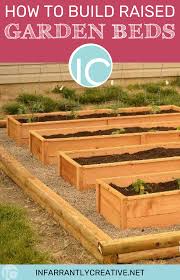 They should be the height of the garden bed wall. Planting A Raised Garden Bed Infarrantly Creative