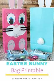 May 13, 2021 · free printable easter coloring pages last updated: Easter Bunny Bag Printables Free Moms Munchkins