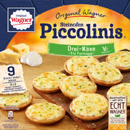 Wagner piccolinis nutrition facts and nutritional information. Wagner Pizza Original Piccolinis Drei Kase Wagner Pizza Lebensmittel Essen Leckere Snacks