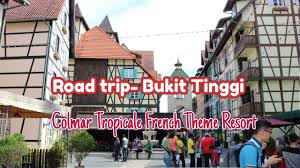 You can rent a kimono and take. Road Trip Bukit Tinggi 2017 Japanese Village At Colmar Tropicale Youtube