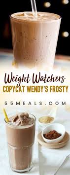 Mock Wendy S Frosty Avec Images Petit Dejeuner Ww Cuisine Et Boissons Bon Dessert