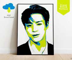NCT Dream Jeno Cross Stitch Pattern