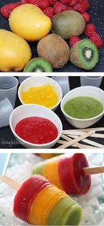 Fresh Fruit Puree Popsicle Sticks And Mini Plastic Cups Such A Great Alternative To The Sugar Filled Store Bought Pops Of Fruit Pops Real Food Recipes Food